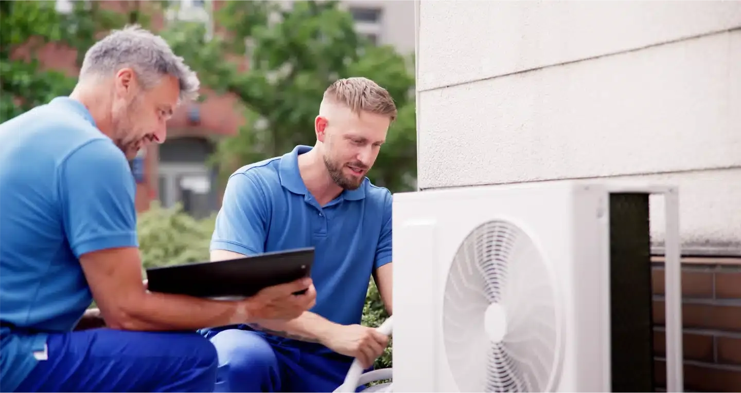 techs working on HVAC in Colorado Springs, CO.
